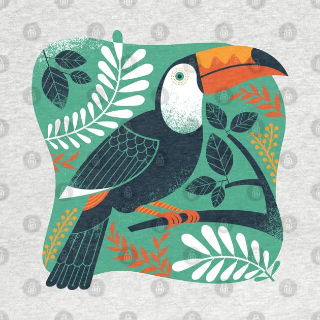 Toucan by Lucie Rice Illustration and Design, LLC